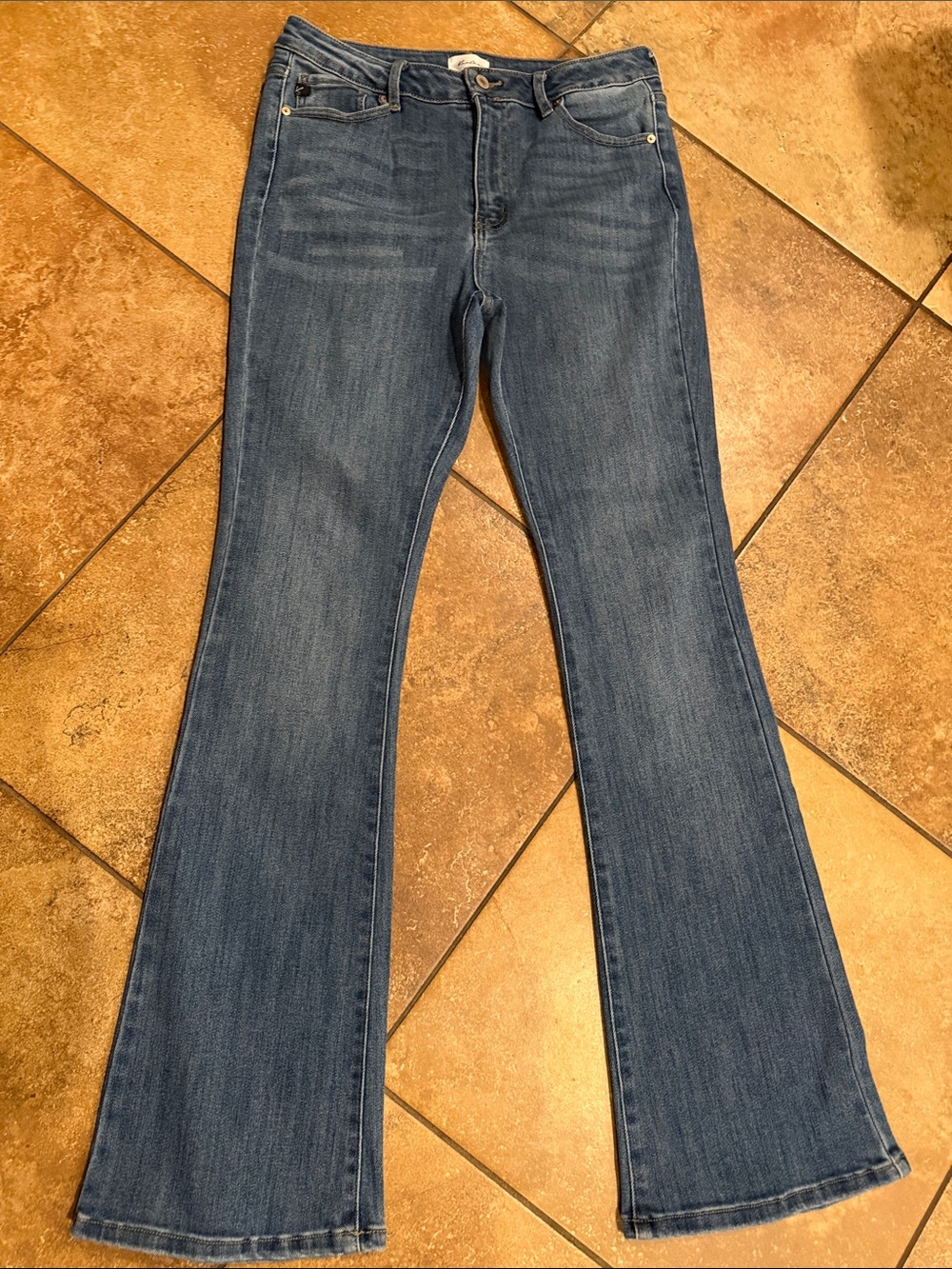 KanCan Medium Blue Flared Jeans
